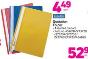 Bantex Quotation Folder-Each