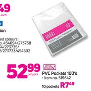 Simple Choice PVC 10 Pockets-Per Pack