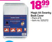 Magic A4 Swanky Book Cover Pack Of 6-Per Pack