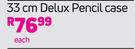 Hello Kitty 33cm Delux Pencil Case-Each