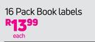 Hello Kitty 16 Pack Book Labels-Each