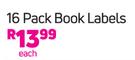 Skullcandy Girls 16 Pack Book Labels-Each