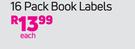 Island Style Tropics 16 Pack Book Labels-Each