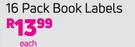 My Little Pony Adventure 16 Pack Book Labels-Each