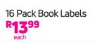 Moji 16 Pack Book Labels-Each