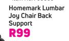 Homemark Lumbar Joy Chair Back Support