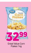 Great Value Corn Flakes-1Kg