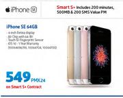 Apple iPhone SE 64GB-On Smart S+