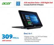Acer One 2 In 1-On 2GB Contract Including R209 WiFi Modem