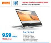 Lenovo Yoga 710 2 In 1-On 10GB Contract Including R209 WiFi Modem