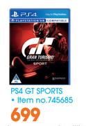 PS4 GT Sports