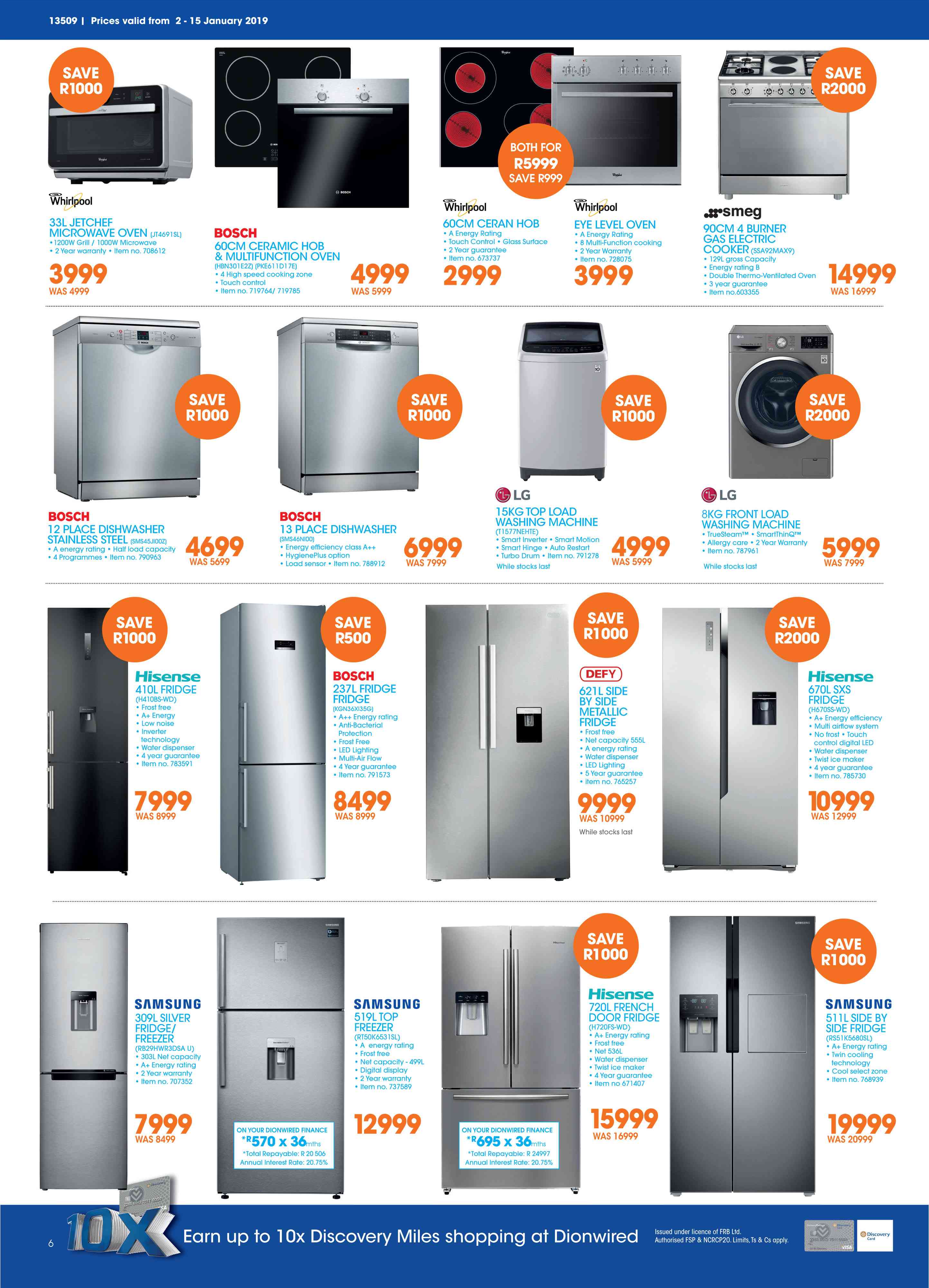 Special Whirlpool 60cm Ceran Hob + Whirlpool Eye Level OvenBoth For