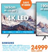 Samsung 163cm (65") 4K LED TV 65Q6FNAK