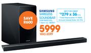 Samsung Wireless Sounbar HW-N650/XA