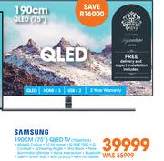 Samsung 190cm (75") QLED TV 75Q6FNAK