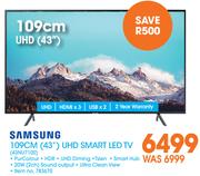 Samsung 109cm (43") UHD Smart LED TV 43NU7100