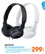 Sony ZX110 Headphones-Each