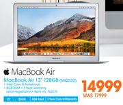 Apple Macbook Air 13" 128GB(MQD32)
