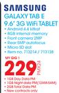 Samsung Galaxy Tab E 9.6" 3G Wifi Tablet-On My Gig 1