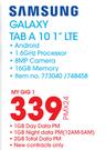 Samsung Galaxy Tab A 10 1" LTE-On My Gig 1