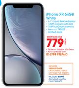 Apple iPhone XR 64GB White-On Smart Data 1GB