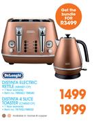 Delonghi Distinta Electric Kettle(KB13001.CP)