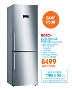Bosch 237Ltr Fridge Fridge KGN36XI35G