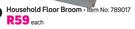 Addis Household Floor Broom-Each	