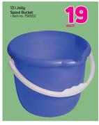 13L Jolly Spout Bucket-Each