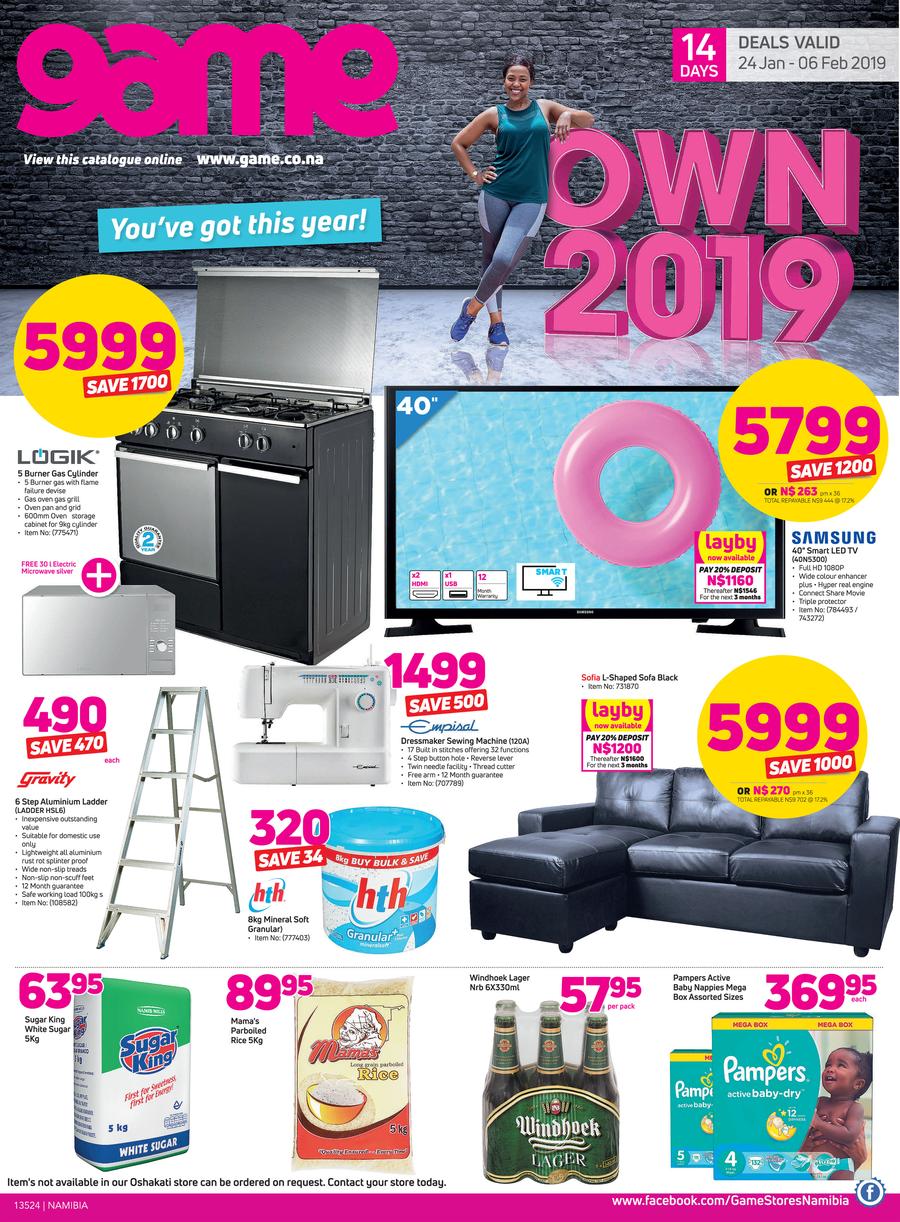 Game Namibia : Own 2019 (24 Jan - 6 Feb 2019) — m.guzzle.co.za