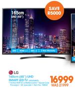 LG 165cm(65") UHD Smart LED TV(65UK6400)