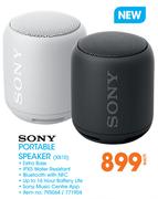 Sony Portable Speaker(XB10)-Each