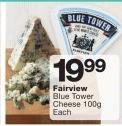 Fairview Blue Tower Cheese-100g Each