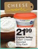 Crystal Valley Cream Cheese Assorted-175g