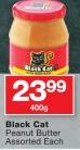 Black Cat Peanut Butter Assorted-400g