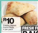 Freshly Baked Panini Rolls-4 Per Pack