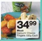 Meze Haloumi Cheese Fingers-180g Each