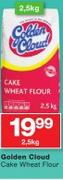 Golden Cloud Cake Wheat Flour-2.5Kg
