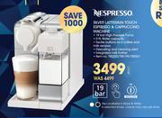 Nespresso Silver Lattissima Touch Espresso & Cappuccino Machine-Each