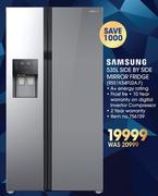 Samsung 535Ltr Side By Side Mirror Fridge RS51K54F02A.F