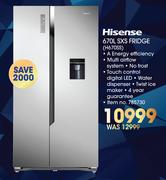 Hisense 670Ltr SXS Fridge H670SS