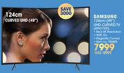 Samsung 124cm(49") UHD Curved TV(49NU7300)