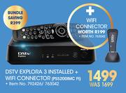 Dstv Explora 3 Installed+Wifi Connector(PS5200IMC FI)