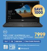 Dell 15.6" Intel Core i5 Notebook(3567)