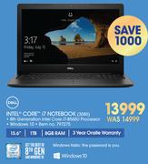 Dell 15.6" Intel Core i7 Notebook(3580)