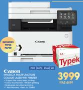 Canon MF635CX Multifunction Colour Laser Wifi Printer Includes Typek Paper