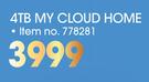 WD 4TB My Cloud Home