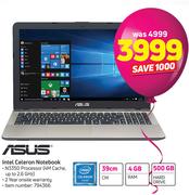 Asus Intel Celeron Notebook