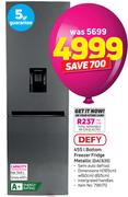 Defy 455L Bottom Freezer Fridge Metallic DAC635