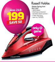Russell hobbs deals irons at game